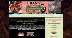 Desktop Screenshot of chanseggrollsandjazz.com